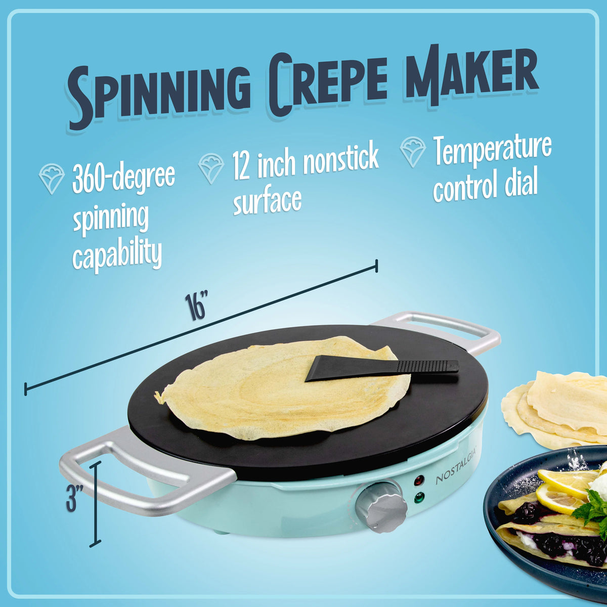 Spinning Crepe Maker S64583