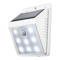White Solar Wall-Mount Security Light Y581