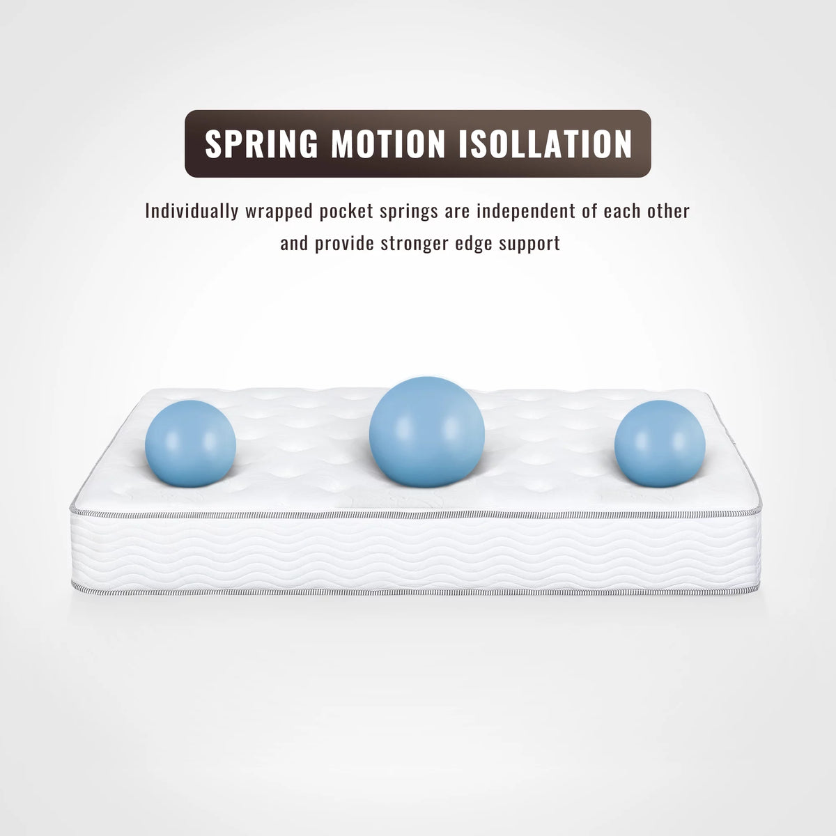 10'' Plush Hybrid Twin Mattress B5051