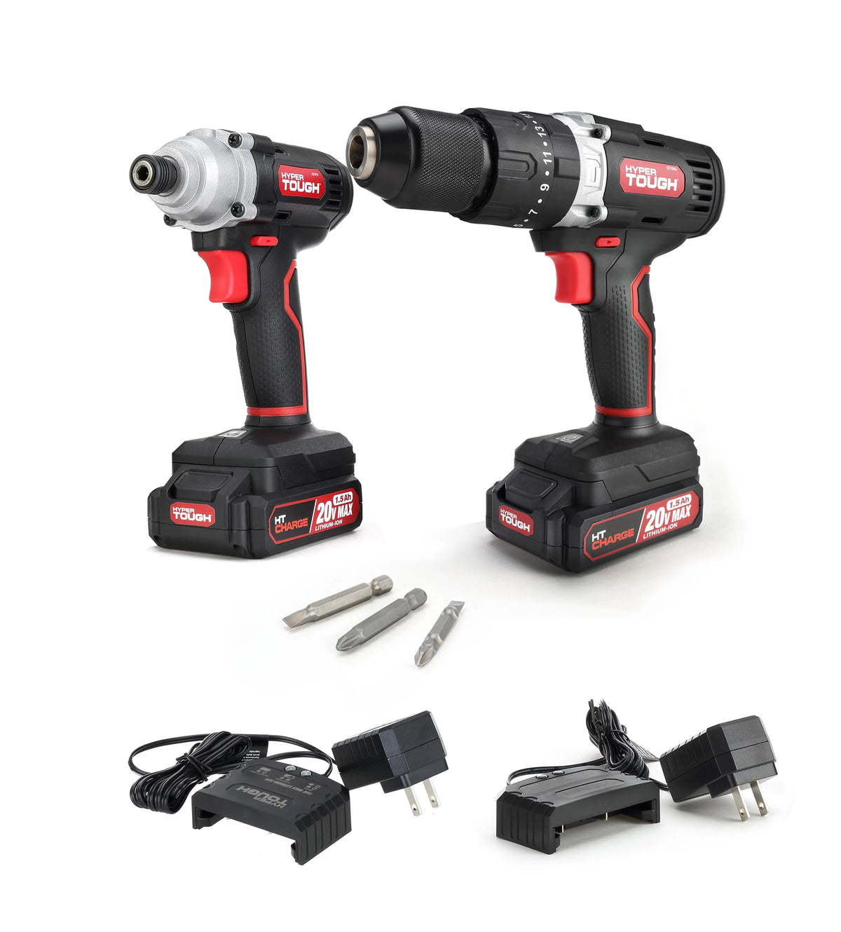 20V Impact Driver & 2-Speed Hammer Drill Bundle C4251