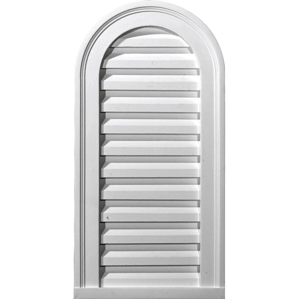 14 inchw x 23 inchh Urethane Gable Vent Louver O36081