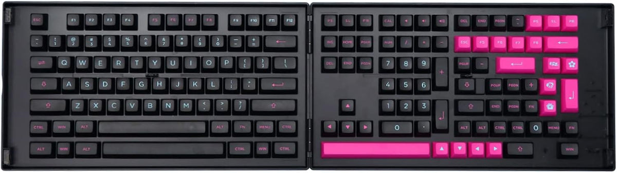 158 Keys ASA Profile PBT Double Shot Keycaps Set H8927