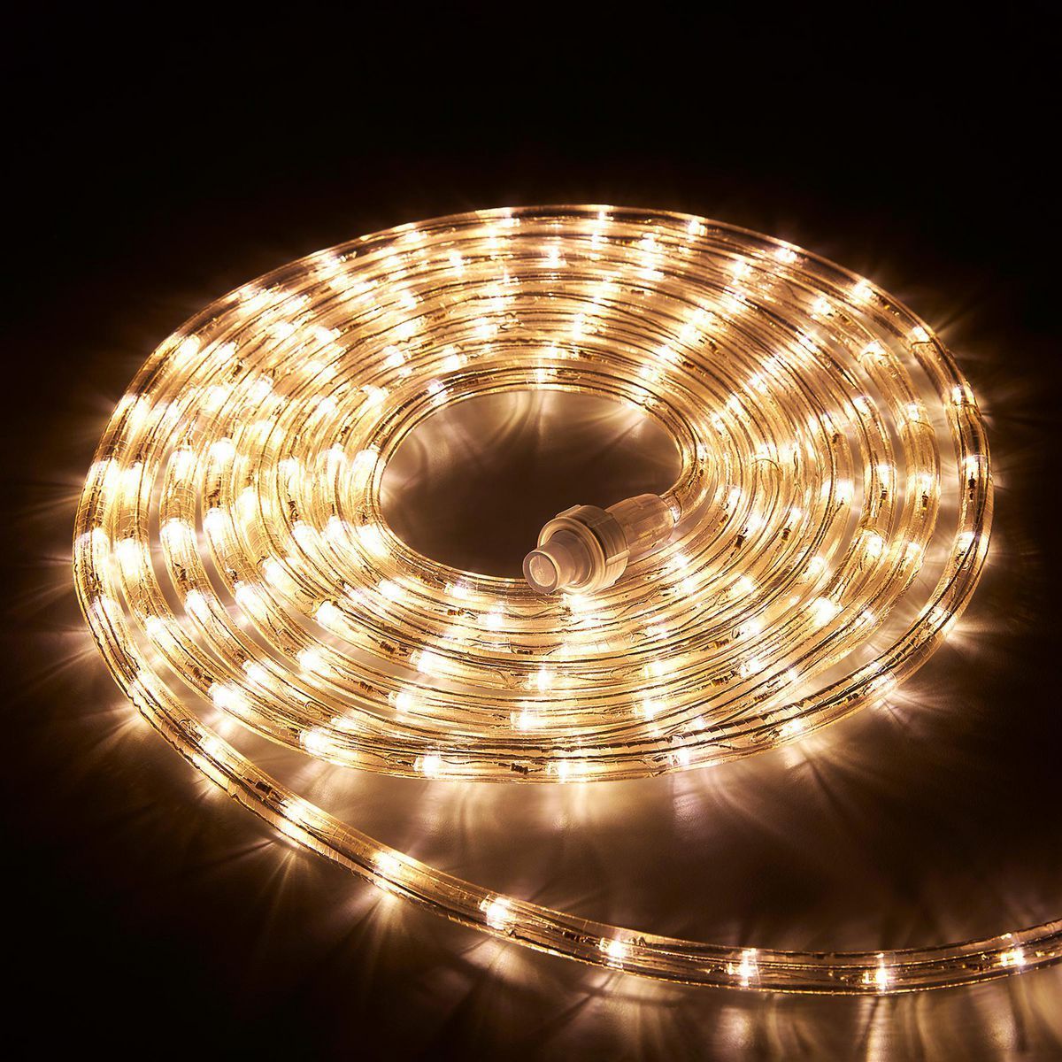 18 ft. LED Linkable Rope Light, Warm White N887315