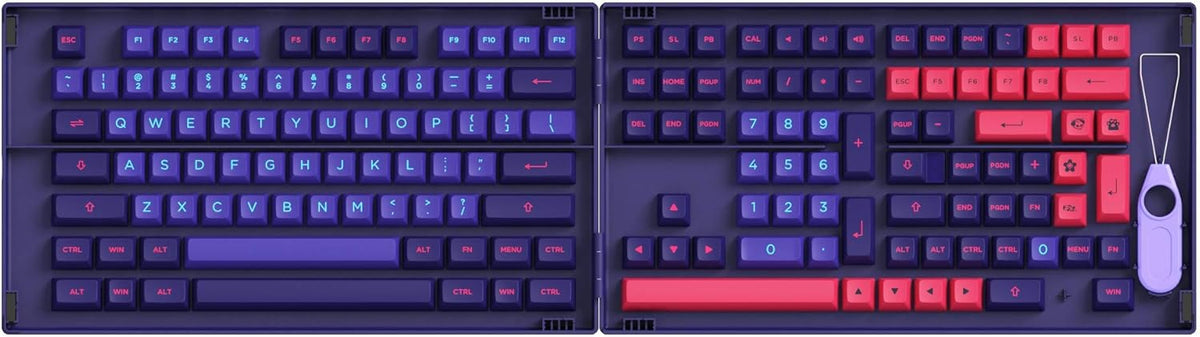 158 Keys ASA Profile PBT Double Shot Keycaps Set H8927