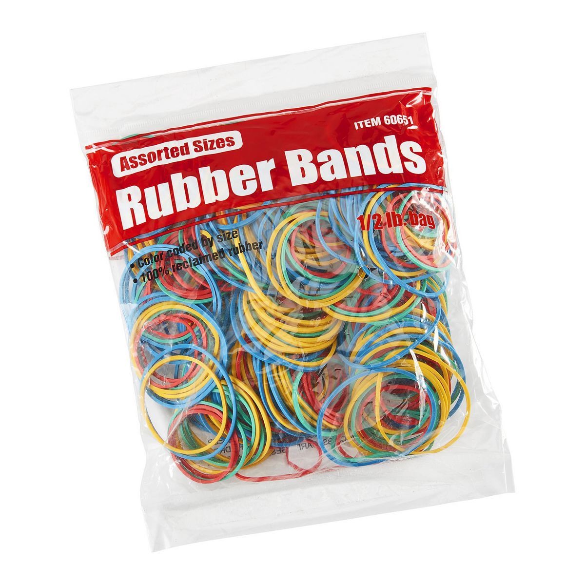 1/2 Lb. Rubber Bands J854060