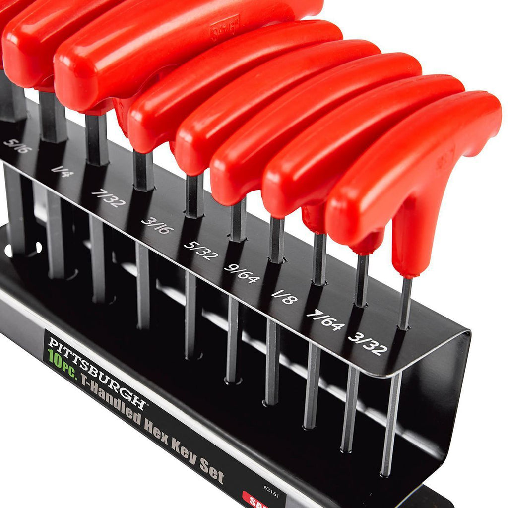 10 Piece SAE T-Handle Hex Key Set B2071