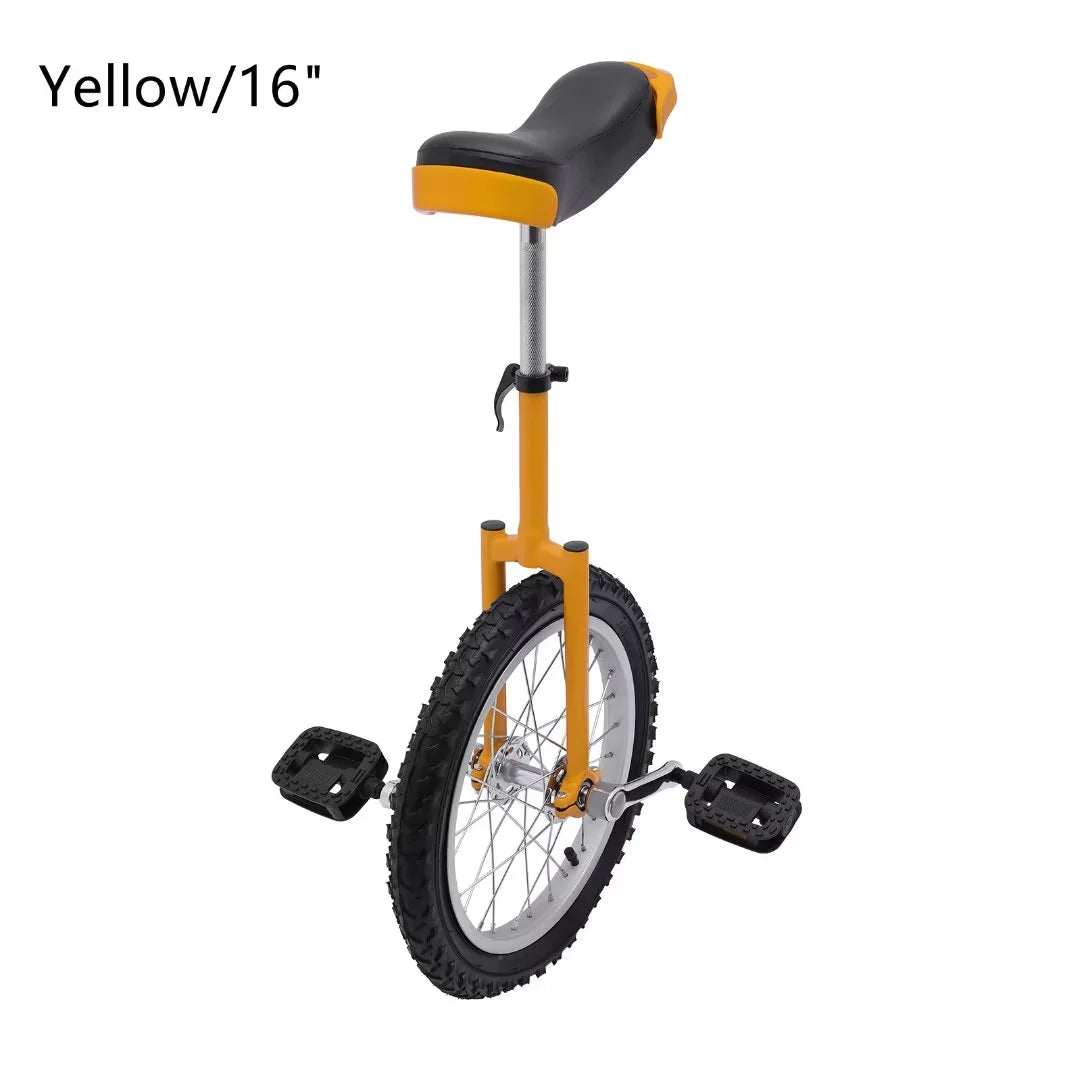 16 Inch Unicycle One Wheel Bike with Thickened Steel Frame S507