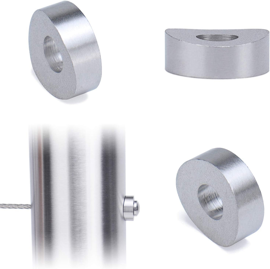 20 Pack Curved Washer for Round Cable Railing Post O47175