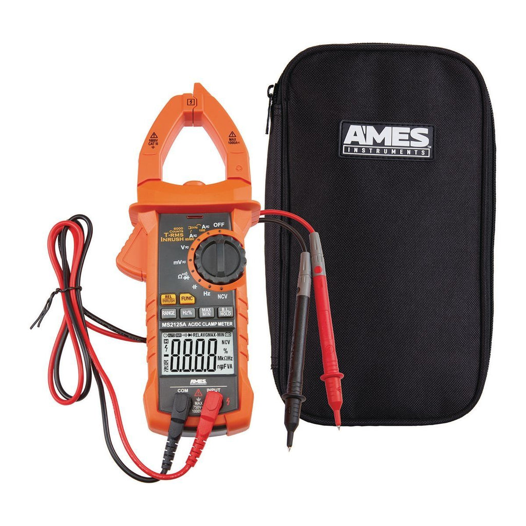 1000A True-RMS AC/DC Clamp Meter R389