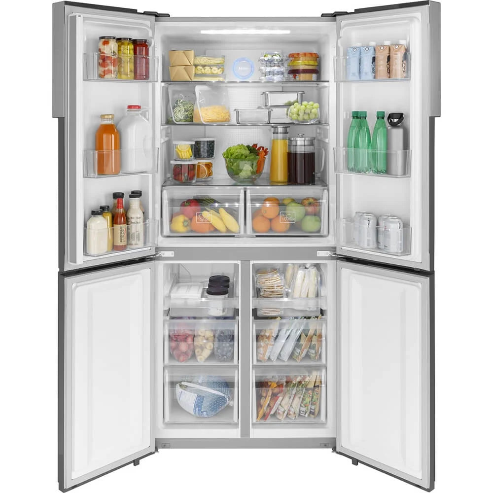 16.8 Cu. Ft. Quad Door Refrigerator Stainless R180