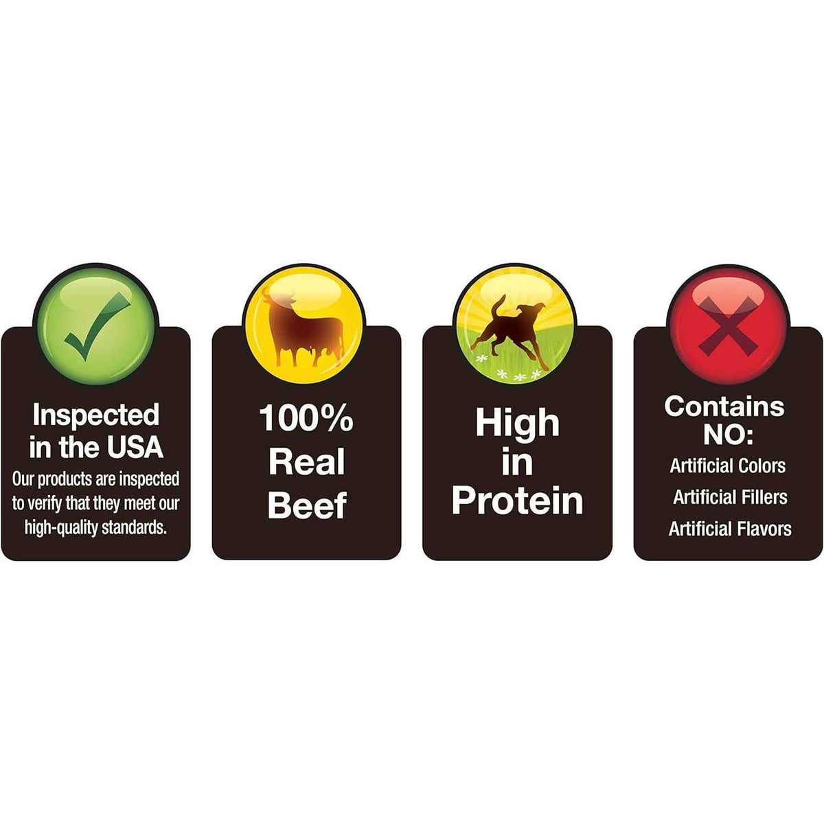 100% Real Beef Strips for Dogs H37722