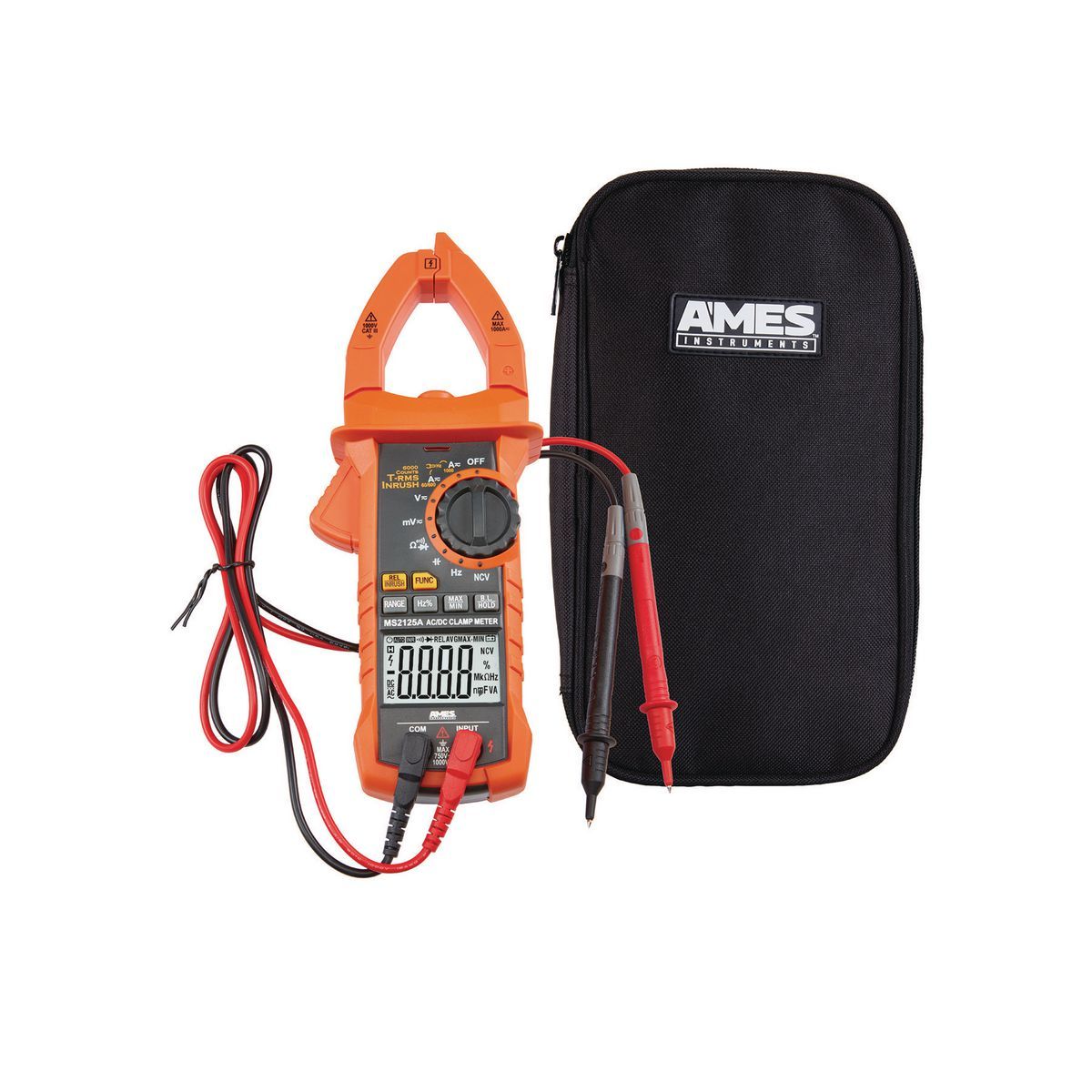 1000A True-RMS AC/DC Clamp Meter R389