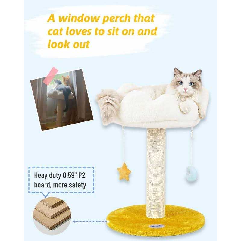 Cat Scratching Post with Bed Cat Tree Tower K8513