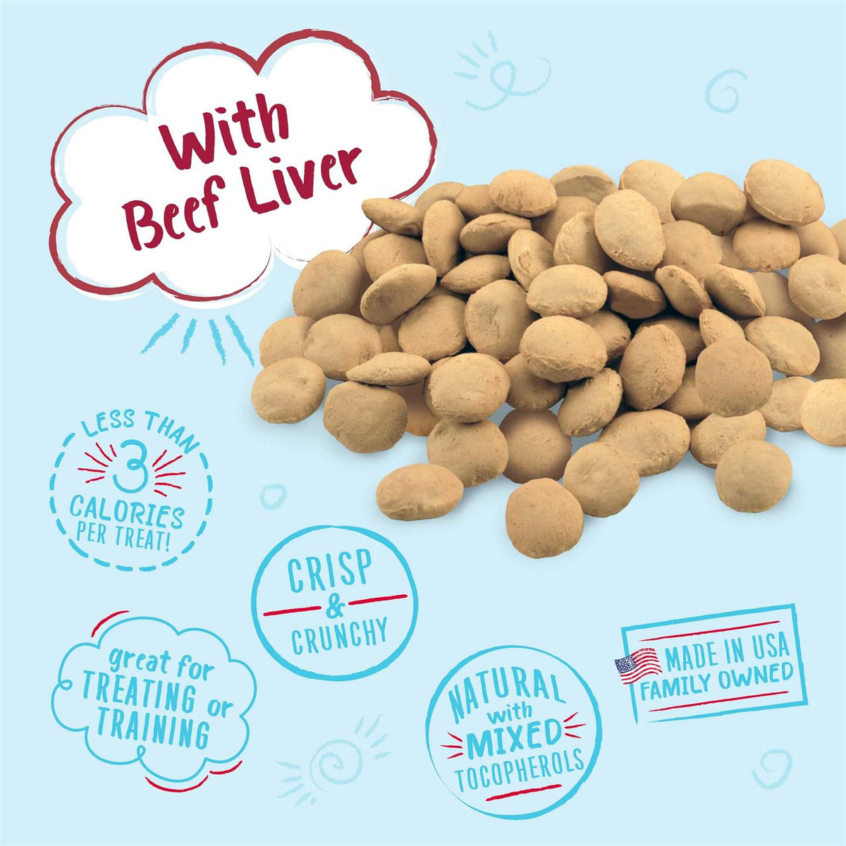 Beef Liver Dog Treat 16 oz Q7784