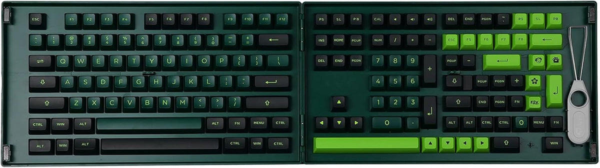 158 Keys ASA Profile PBT Double Shot Keycaps Set H8927