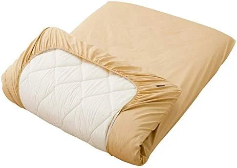 100% Cotton Fitted Sheet Queen Size Olive Z822836