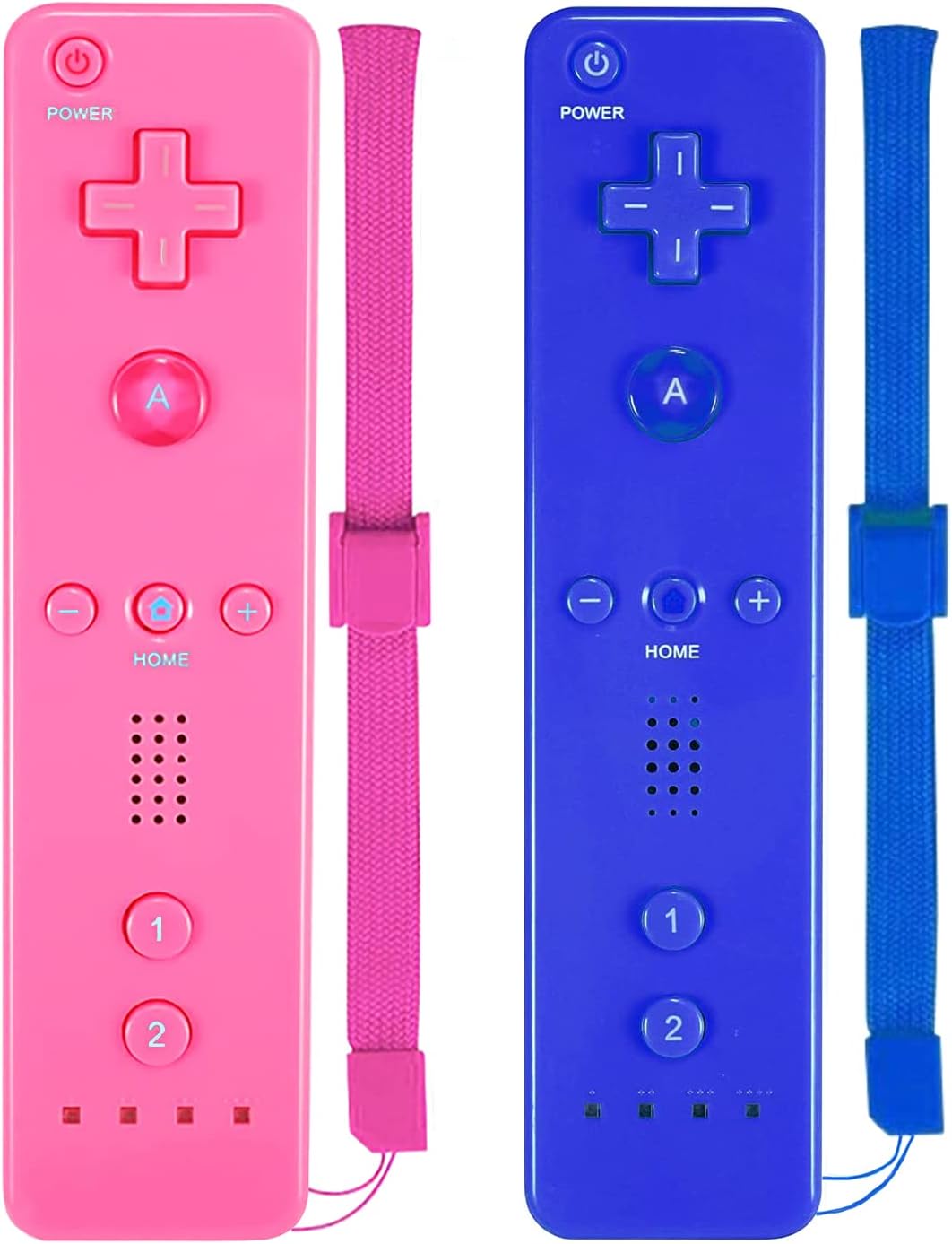 2 Pack Wireless Classic Controller with Silicone Case and Wrist Strap Y1775