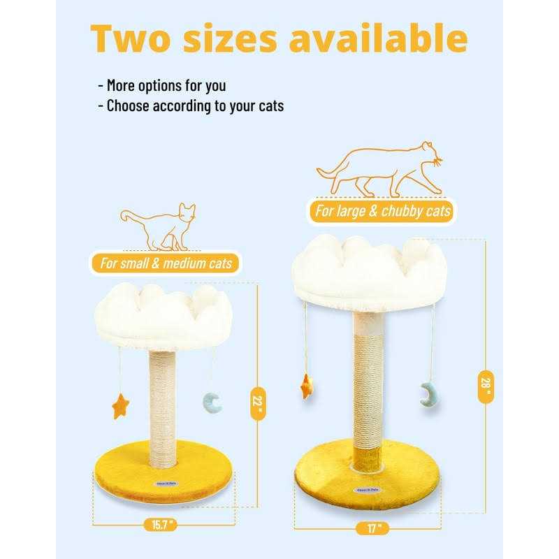 Cat Scratching Post with Bed Cat Tree Tower K8513