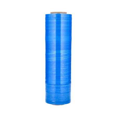 15 inch x 1500 ft 63 GA Dark Blue Stretch Shrink Wrap Film 4 Rolls F504