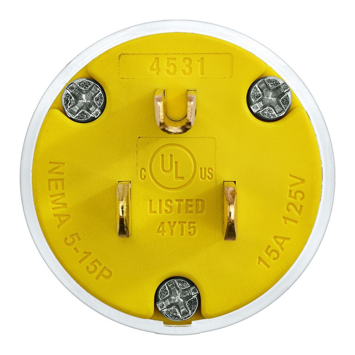 15 Amp 125V Male Plug P20466