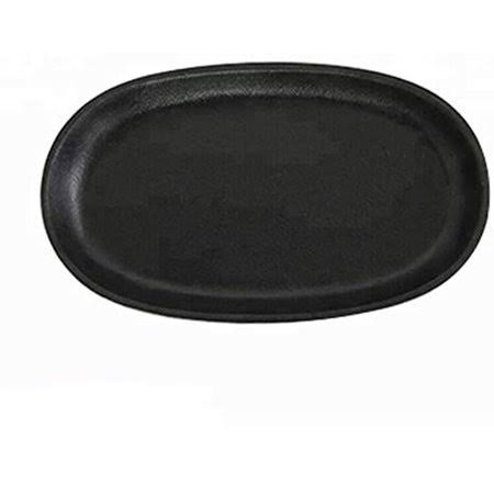 3 Pack 10 inch Pre-Seasoned Cast Iron Fajita Skillet D2799
