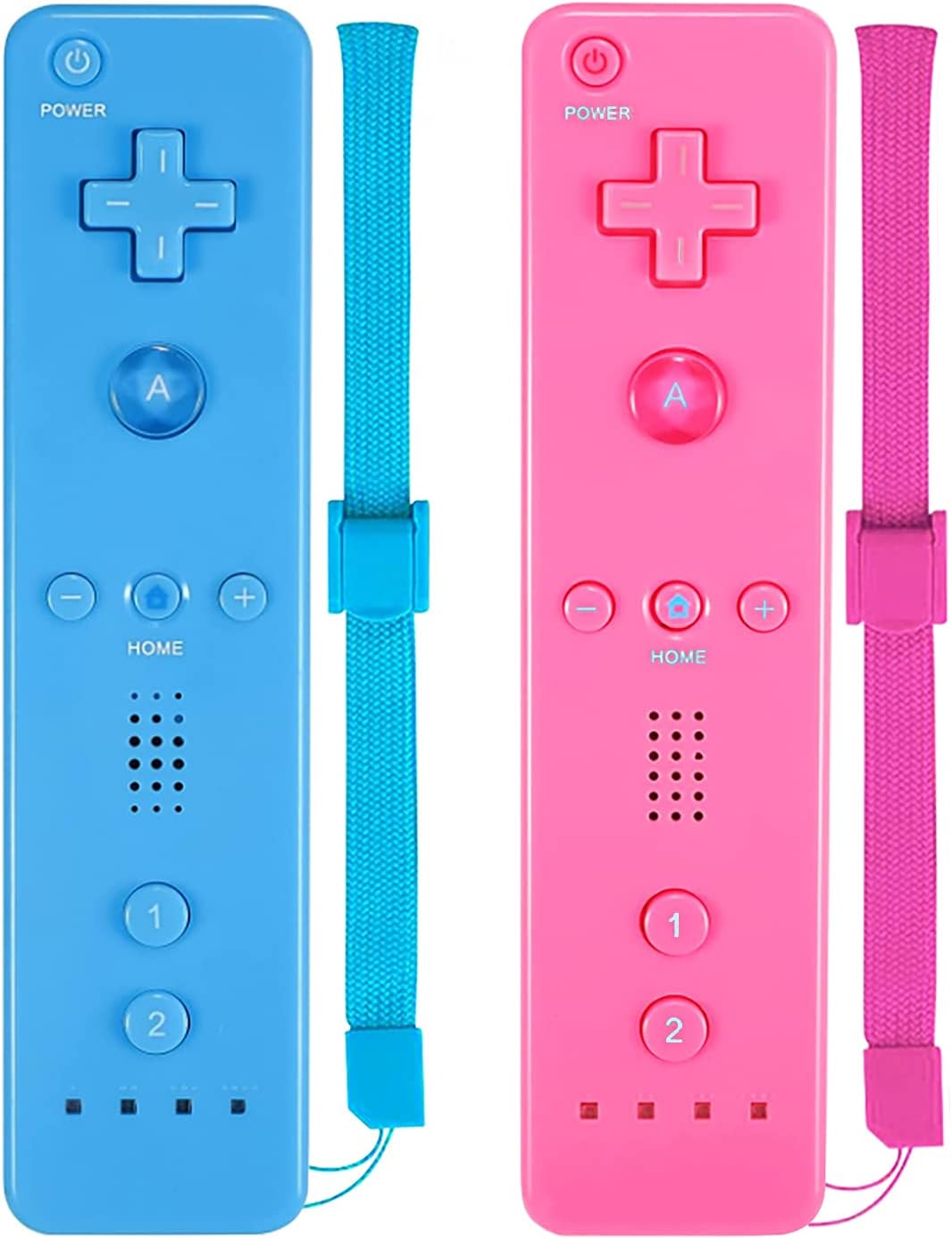 2 Pack Wireless Classic Controller with Silicone Case and Wrist Strap Y1775