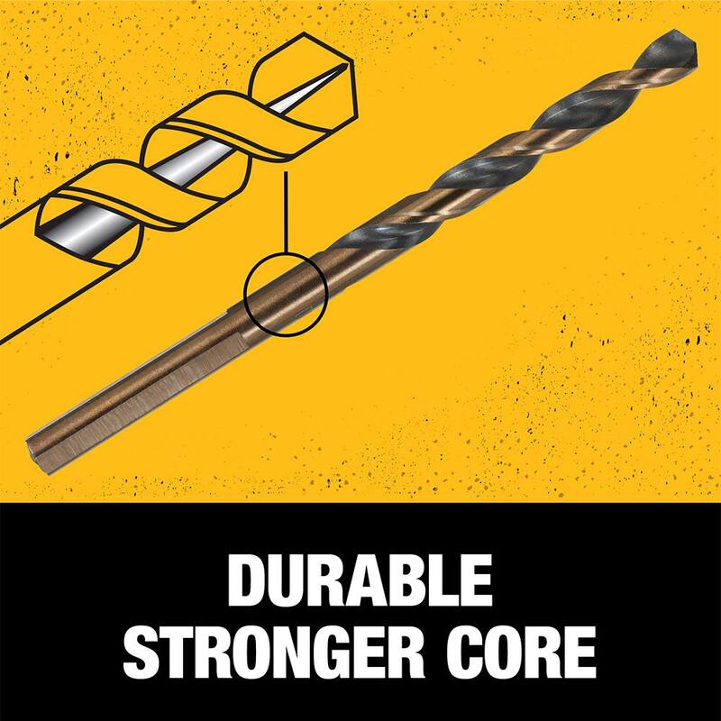 Black and Gold Drill Bit Set 14-Piece K7680