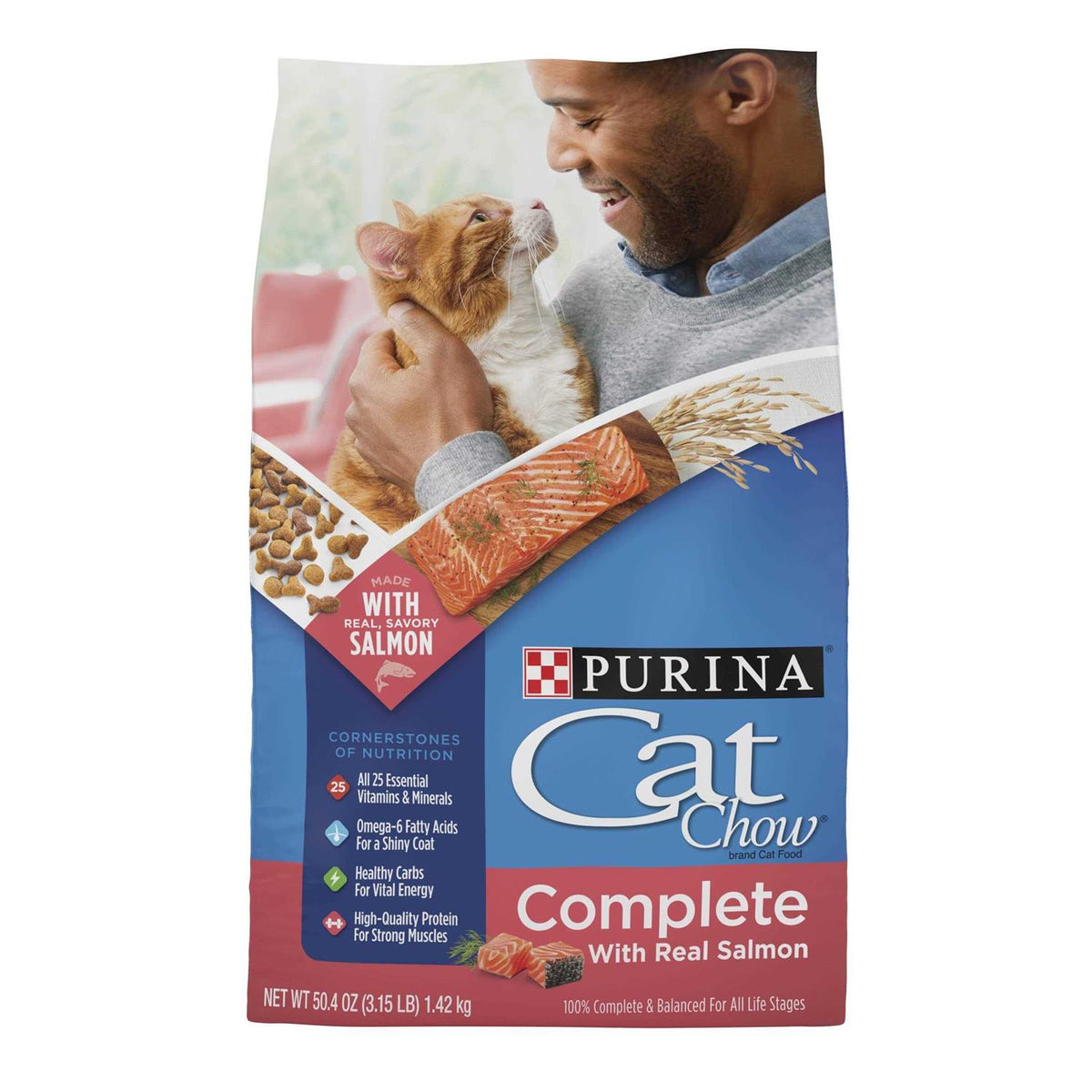Salmon High Protein Dry Cat Food C765
