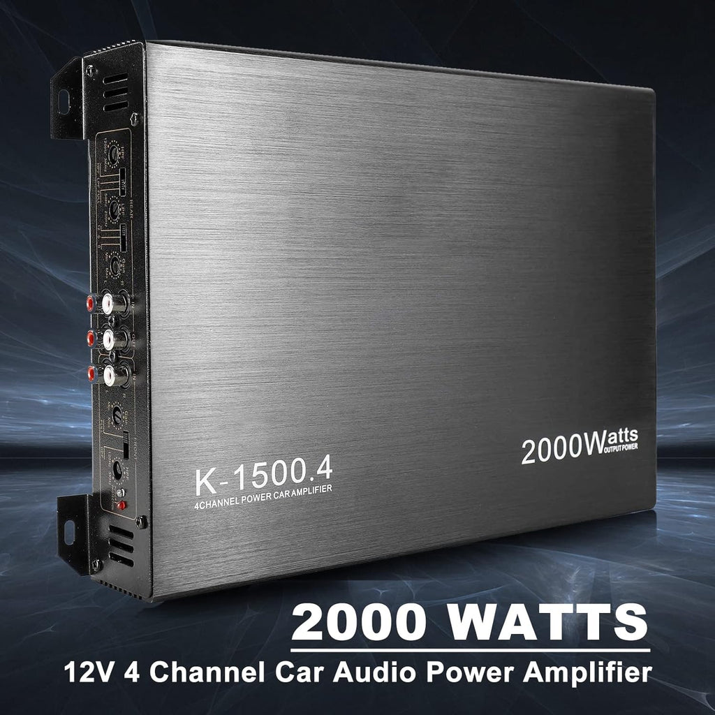 2000W 4 Channel Car Audio Amplifier M901