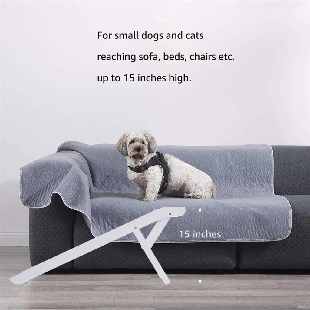 Foldable Wooden Pet Ramp Adjustable Height H248