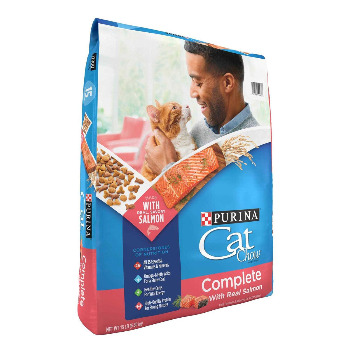 Salmon High Protein Dry Cat Food C765