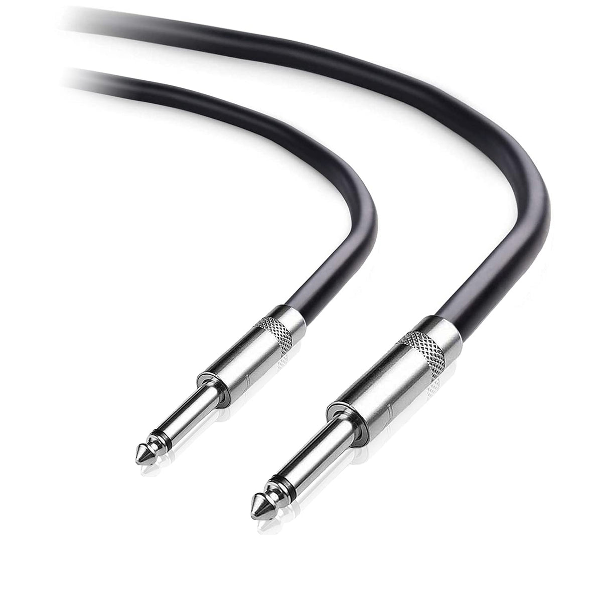 2 Pack 50ft 1/4 Inch to 1/4 Inch Male Speaker Cable B117