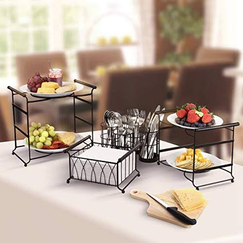 7-Piece Stackable Buffet Caddy Set Z4430