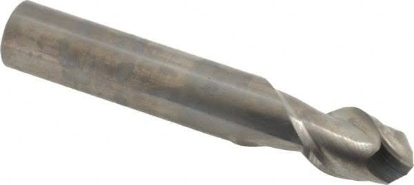 1/2x22 Diam 2 Flute Solid Carbide Ball End Mill Z7659