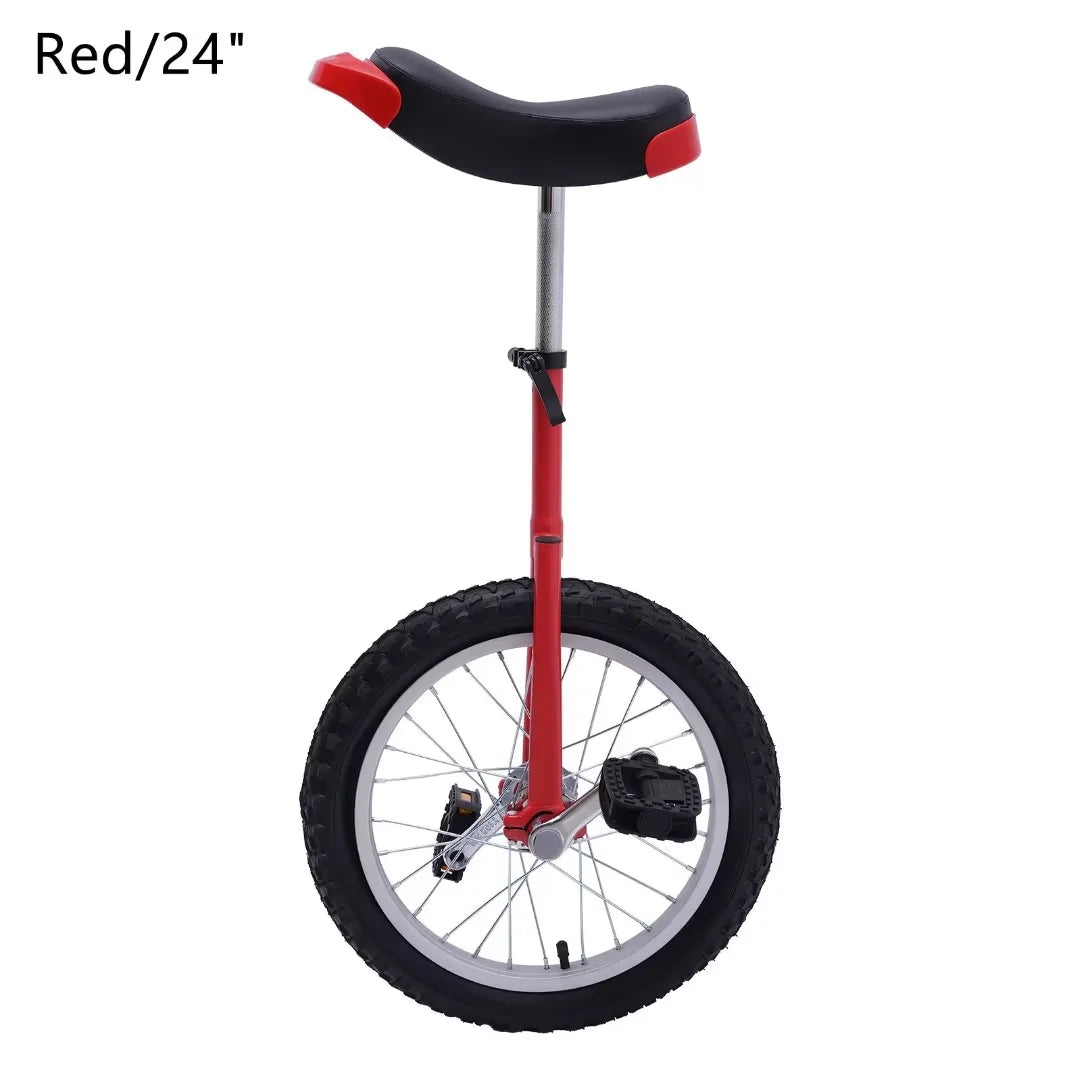 16 Inch Unicycle One Wheel Bike with Thickened Steel Frame S507