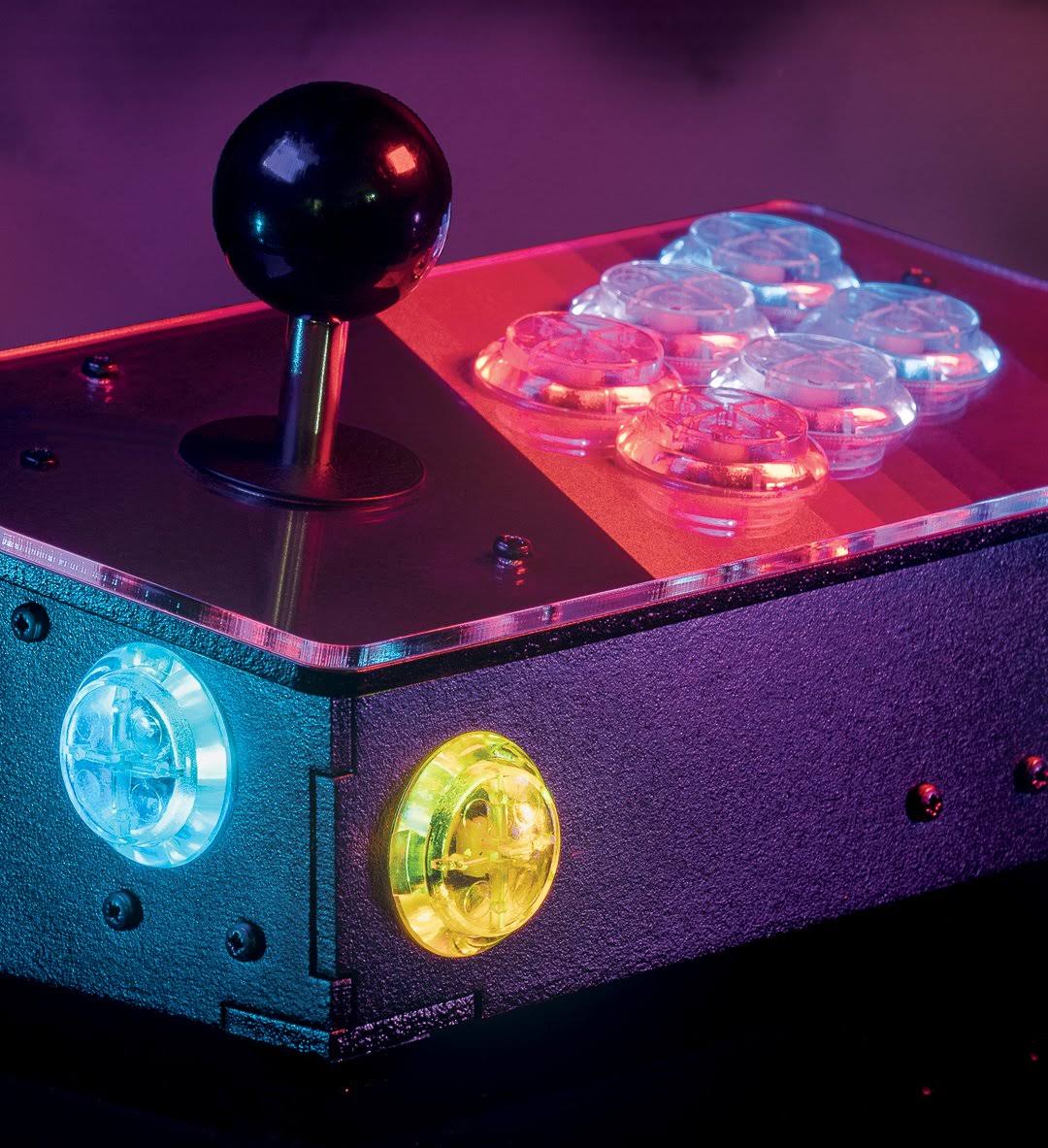 Illuminated Arcade Buttons 10-button Kit E995