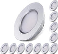 12V Waterproof Ultra-Thin LED Ceiling Light 3000K Warm White 12 Pack I831009