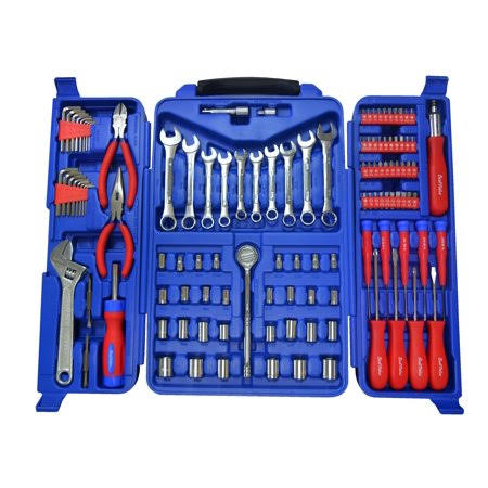 123-Piece Mechanic Tool Kit with Carrying Case C25143