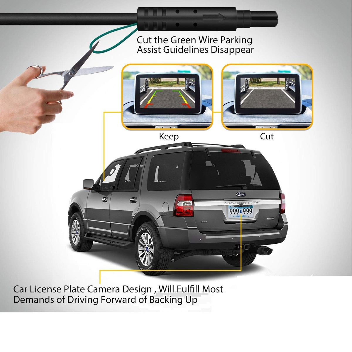 Backup Camera with Tailgate Handle G75008
