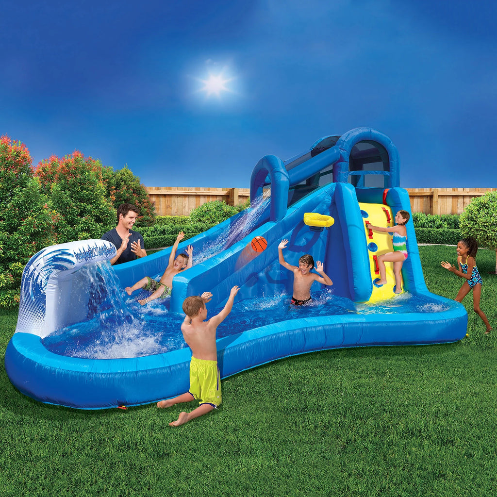 14 ft 5 in Inflatable Water Slide Splash Toy T290656