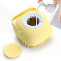 Pet Grooming Bath Massage Brush with Soap Dispenser H130