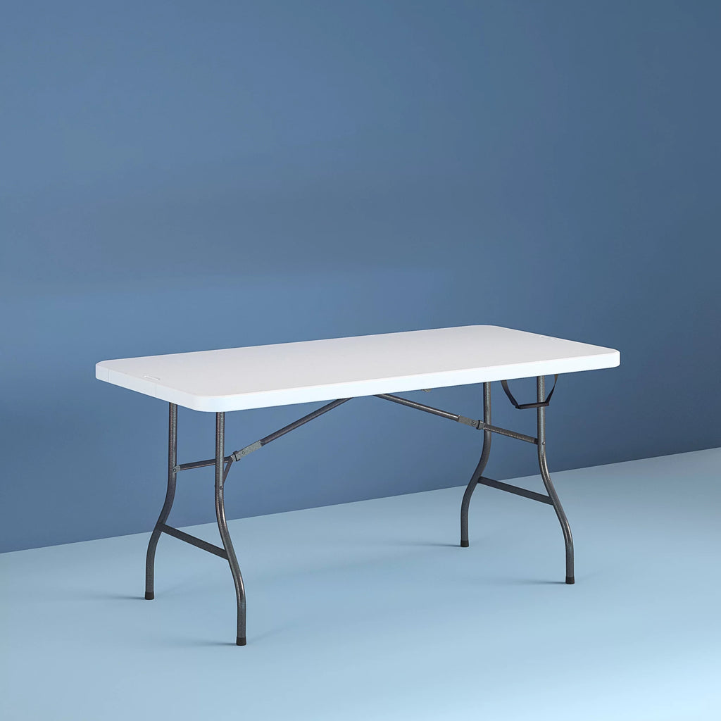 Black 6 Foot Folding Table K66968
