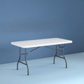 Black 6 Foot Folding Table K66968