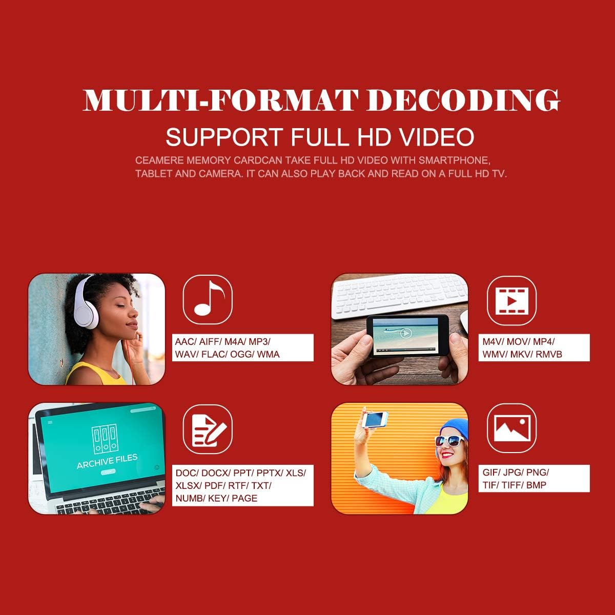 256GB Class 10 Micro SD Card with Adapter Pack of 2 I810
