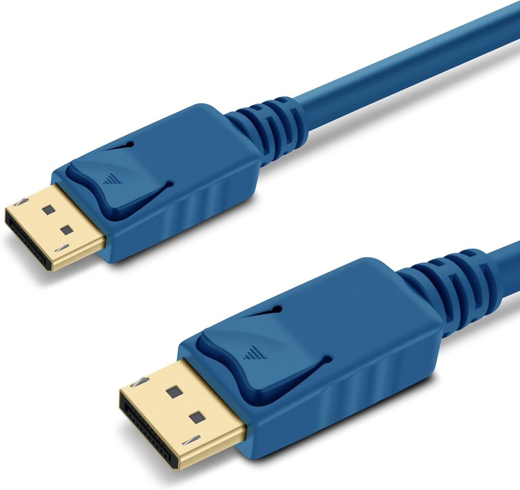 10-Pack Gold Plated DisplayPort to DisplayPort Cable 10 Feet Black P771