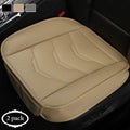 2 Pack Front Car Seat Bottom Covers Pad Black O6853