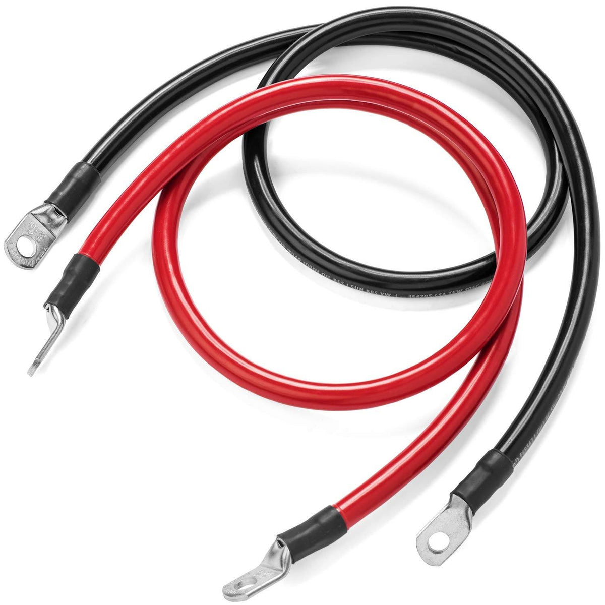 15 Foot 4 AWG Battery Cable Set Z9241