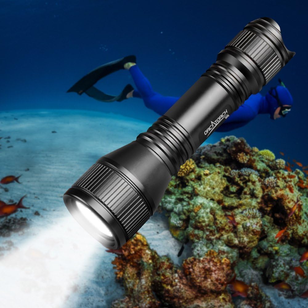 1000 Lumens Dive Light with Battery and Charger H70836