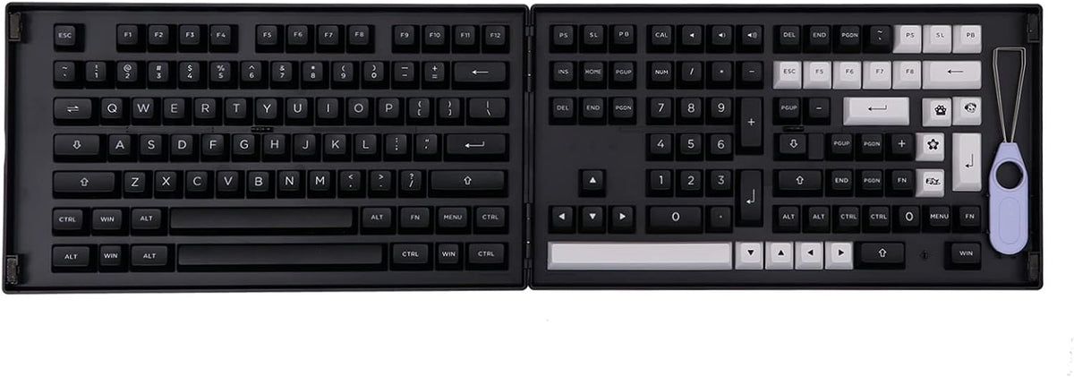 158 Keys ASA Profile PBT Double Shot Keycaps Set H8927