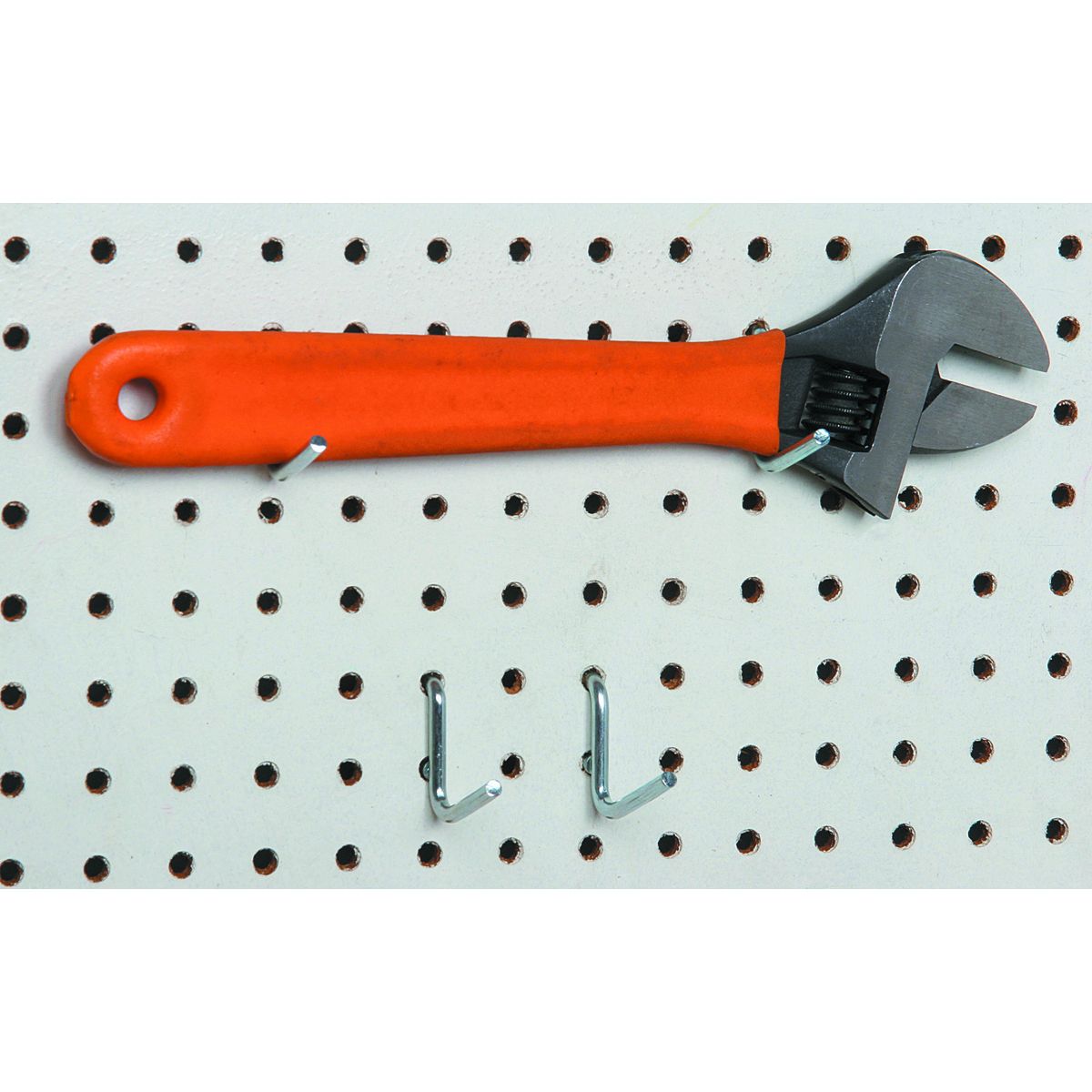 1-1/2 in. Angled Pegboard Hooks, 7 Piece O8646